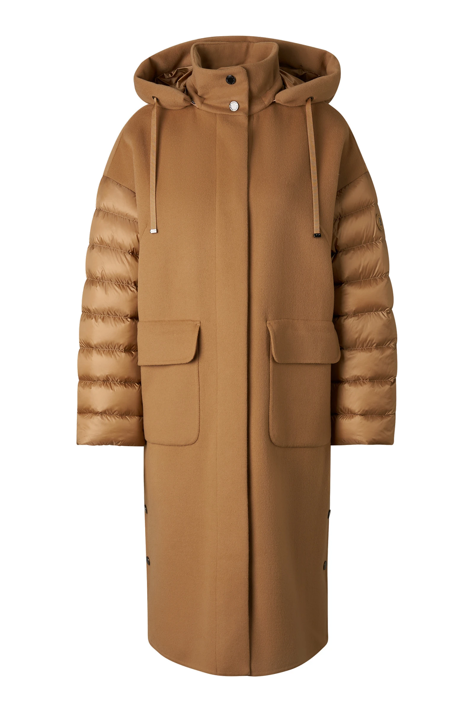 Bogner Trisha Double-Faced Wool Coat in Camel Bogner Trisha Double-Faced Wool Coat in Camel | Wool Coat | Coveti