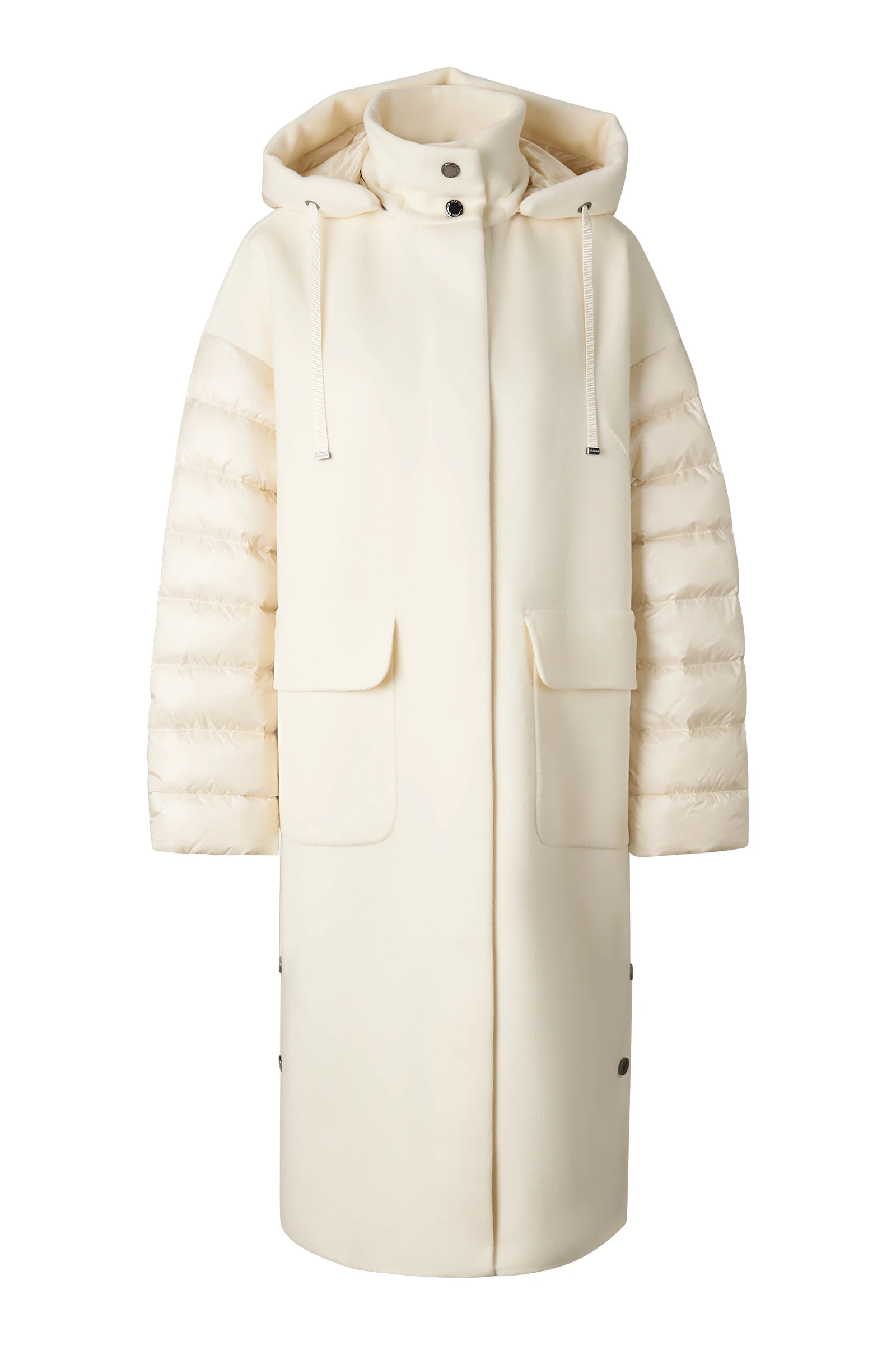 Bogner Trisha Double-Faced Wool Coat in Off White Bogner Trisha Double-Faced Wool Coat in Off White | Wool Coat | Coveti