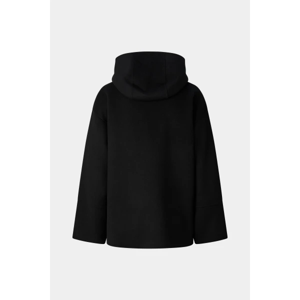 Bogner Trixie Double-Faced Slip-On Jacket in Black, view 2 | Jackets | Coveti