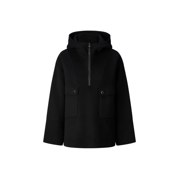 Bogner Trixie Double-Faced Slip-On Jacket in Black | Jackets | Coveti