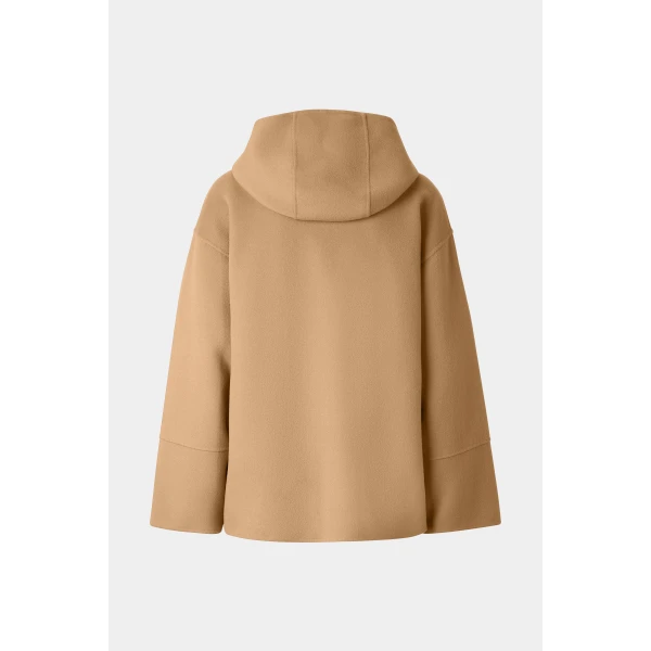Bogner Trixie Double-Faced Slip-On Jacket in Camel, view 2 | Jackets | Coveti