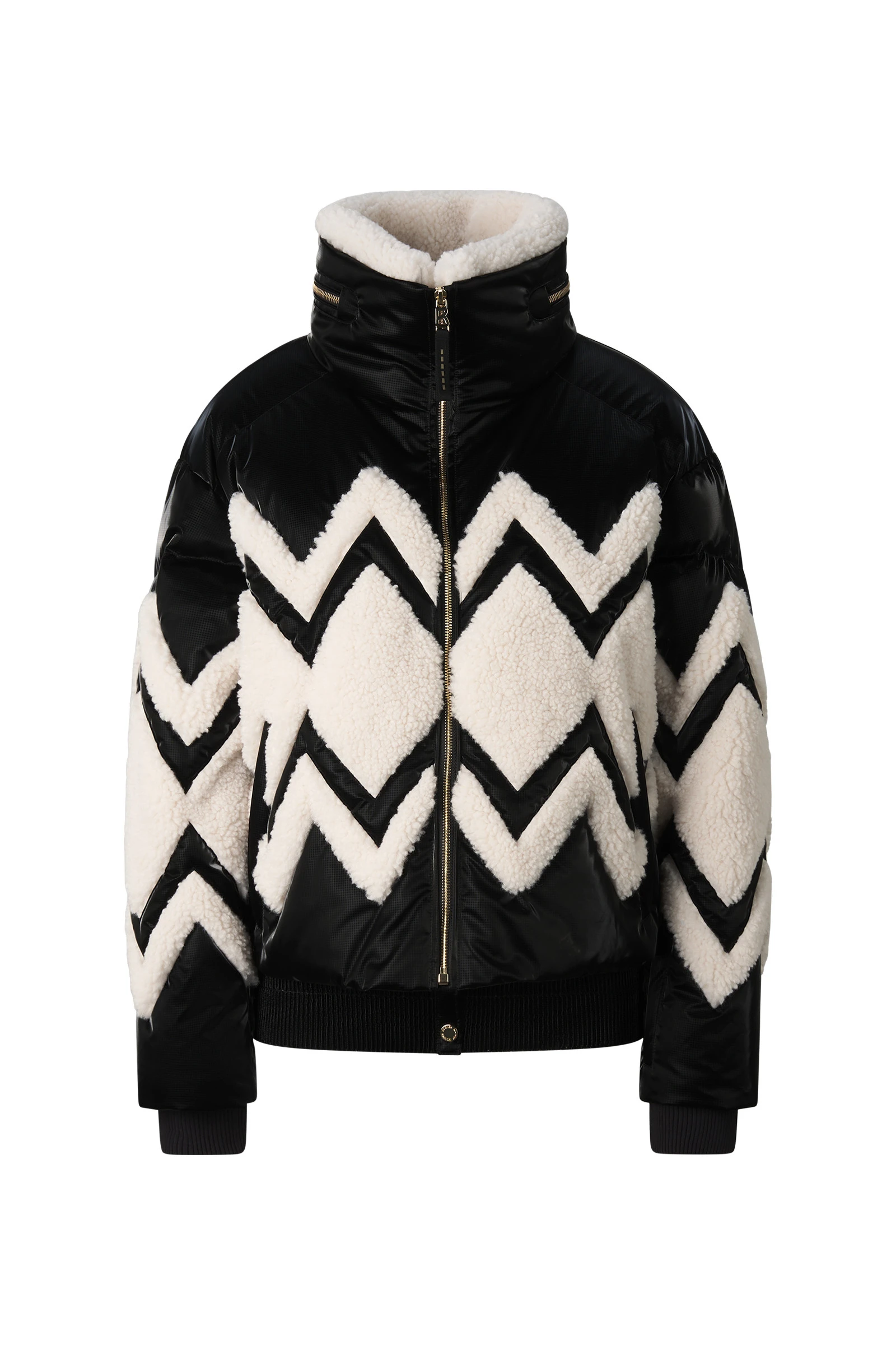 Bogner Vaia Down Ski Jacket in Black and Off White Bogner Vaia Down Ski Jacket in Black and Off White | Jackets | Coveti