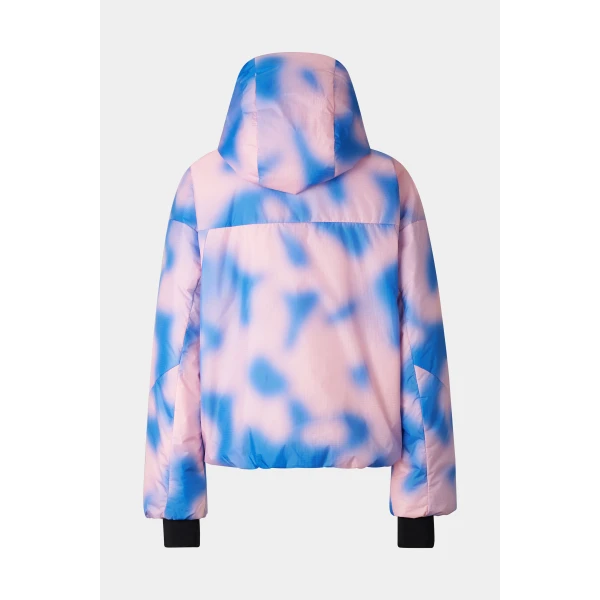Bogner Valena Ski Jacket in Pink and Blue, view 3 | Jackets | Coveti