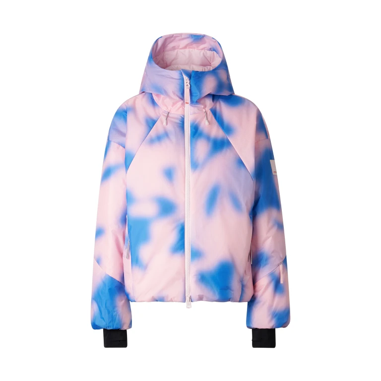 Bogner Valena Ski Jacket in Pink and Blue | Jackets | Coveti