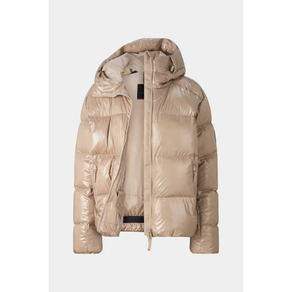 Bogner Vally Down Ski Jacket in Beige, view 2 | Jackets | Coveti