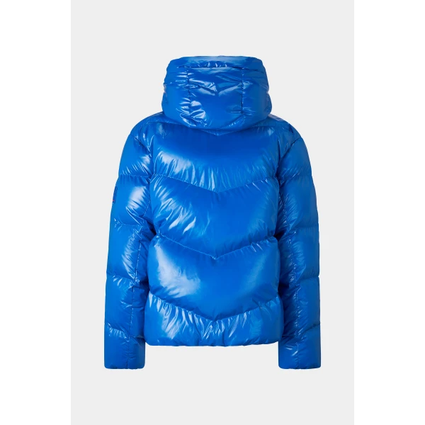 Bogner Vally Down Ski Jacket in Blue, view 3 | Jackets | Coveti