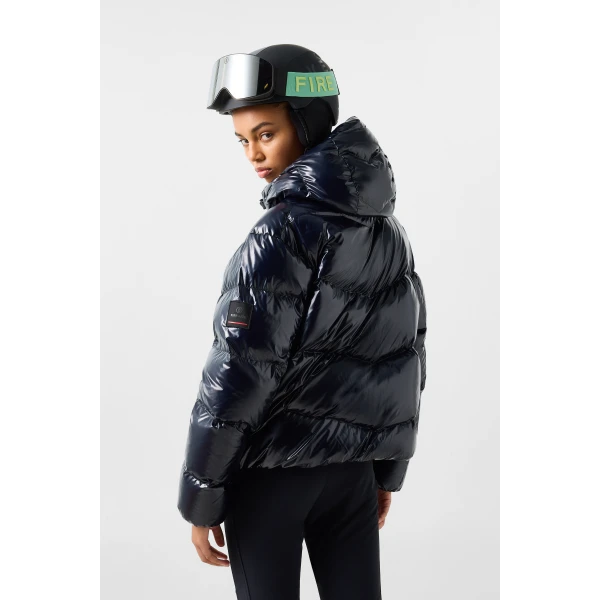 Bogner Vally Down Ski Jacket in Navy, view 5 | Jackets | Coveti