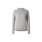 Bogner Vanessa Pure New Wool and Cashmere Jumper in Light Grey Bogner Vanessa Pure New Wool and Cashmere Jumper in Light Grey | Sweaters | Coveti