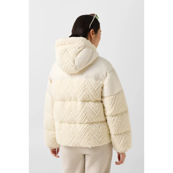 Bogner Vienna Down Jacket in Off White, view 5 | Jackets | Coveti