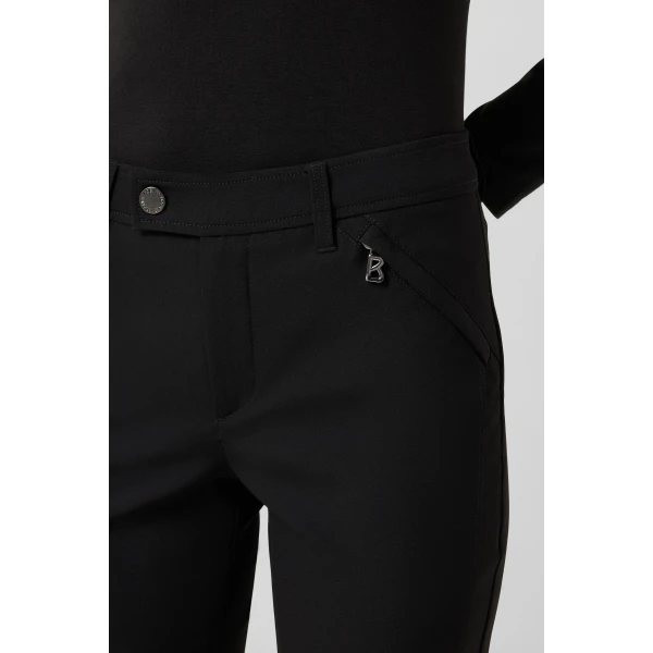 Bogner Wera Stretch Trousers in Black, view 6 | Tailored pants | Coveti