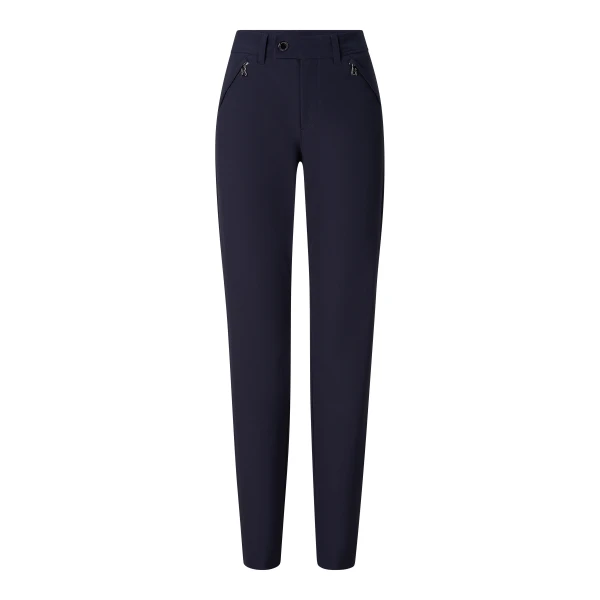 Bogner Wera Stretch Trousers in Navy | Tailored pants | Coveti