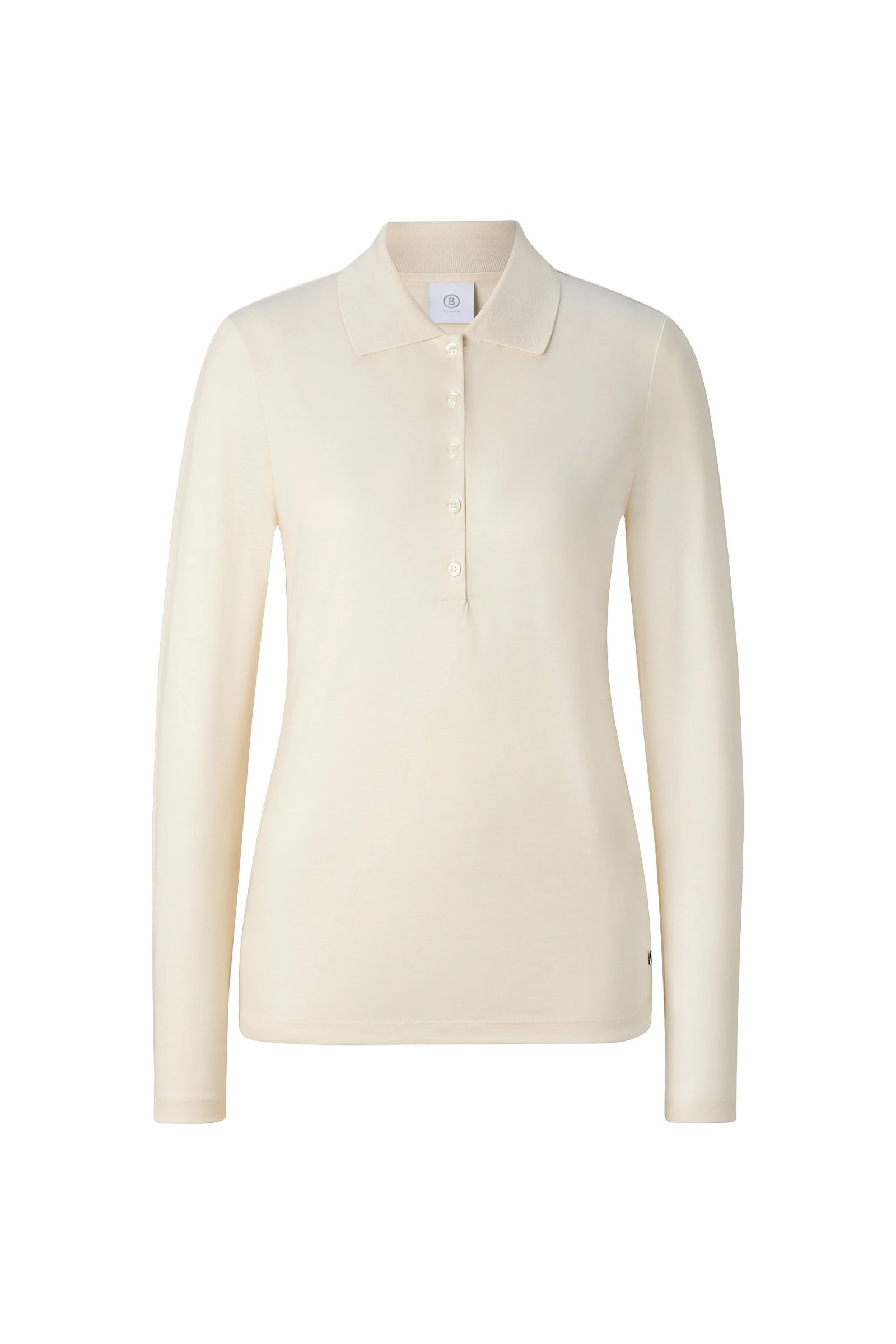 Bogner Whoopy Polo Long-Sleeved Top in Off White Bogner Whoopy Polo Long-Sleeved Top in Off White | Long Sleeve | Coveti