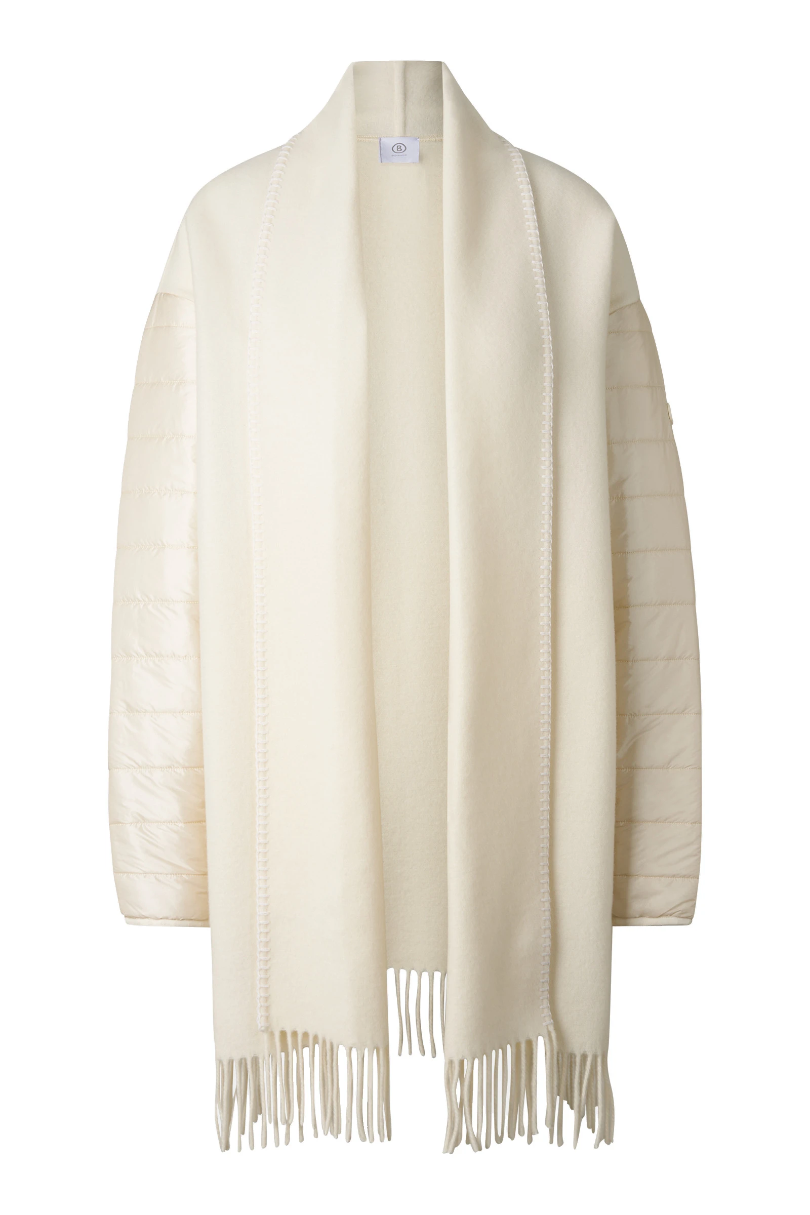 Bogner Wool Mix Poncho in Off White Bogner Wool Mix Poncho in Off White | Sweaters | Coveti