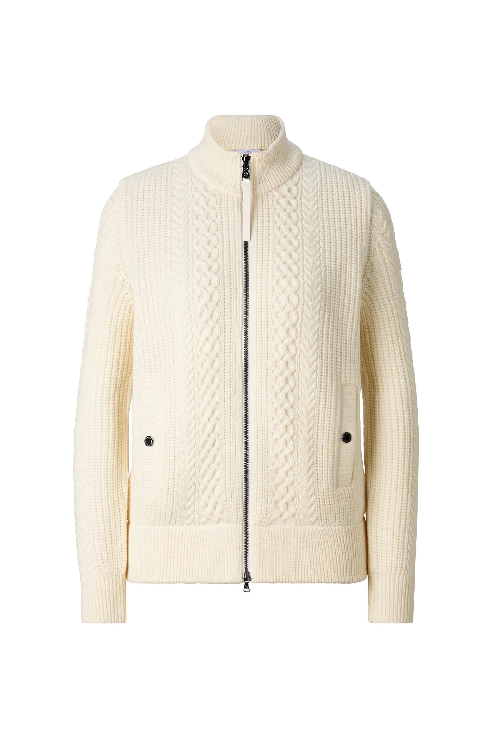Bogner Zamila Knitted Quilted Jacket in Off White Bogner Zamila Knitted Quilted Jacket in Off White | Cardigan | Coveti