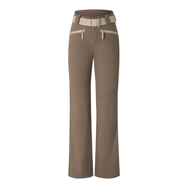 Bogner Zula Ski Trousers in Taupe | Pants | Coveti