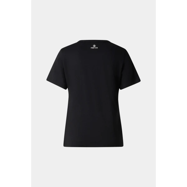 Bogner Zyssa Cotton T-Shirt in Black, view 2 | T-shirts | Coveti