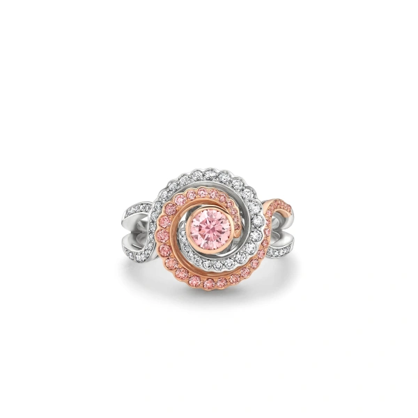Boodles A Family Journey Monaco Pink Diamond Platinum Ring | Fine Rings | Coveti