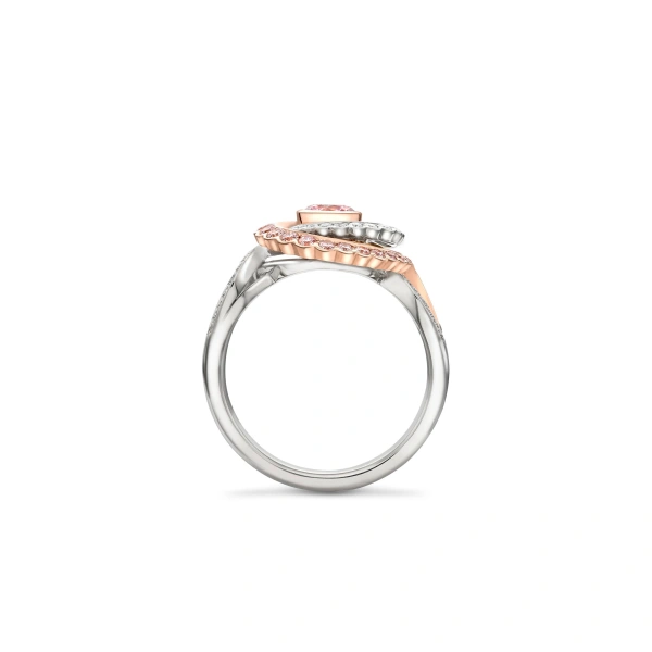 Boodles A Family Journey Monaco Pink Diamond Platinum Ring | Fine Rings | Coveti