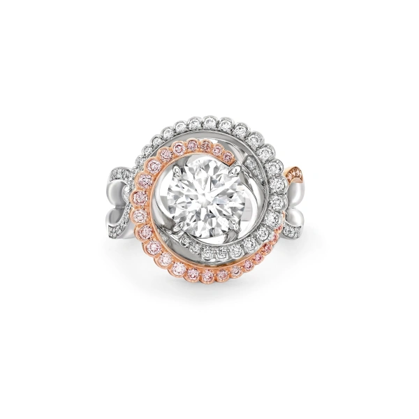Boodles A Family Journey Monaco Pink Diamond Ring | Fine Rings | Coveti