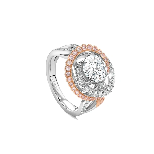 Boodles A Family Journey Monaco Pink Diamond Ring | Fine Rings | Coveti