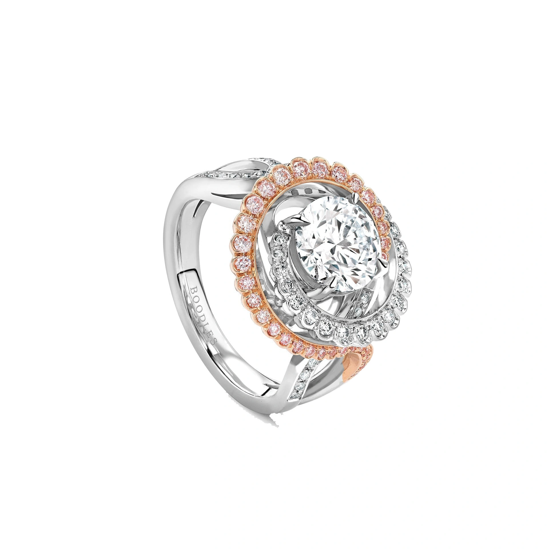 Boodles A Family Journey Monaco Pink Diamond Ring Boodles A Family Journey Monaco Pink Diamond Ring | Fine Rings | Coveti