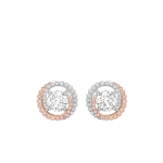 Boodles A Family Journey Monaco Pink and White Diamond Stud Earrings | Fine Earrings | Coveti