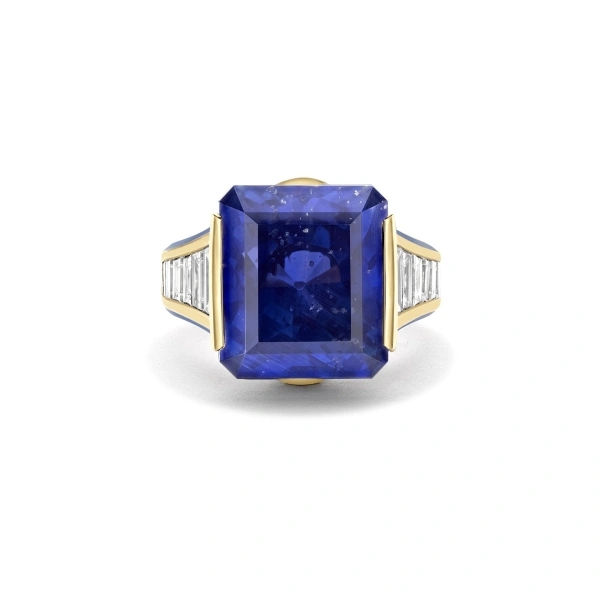 Boodles A Family Journey Paris Tuileries Sapphire Yellow Gold Ring | Fine Rings | Coveti