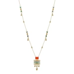 Boodles Africa Maasai Mara Long Yellow Gold Necklace | Fine Necklaces | Coveti