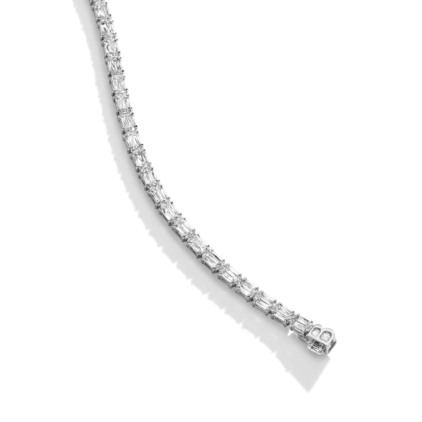 Boodles Ashoka Diamond Platinum Bracelet | Fine Bracelets | Coveti