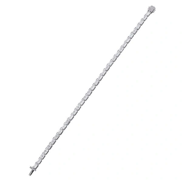 Boodles Ashoka Diamond Platinum Bracelet | Fine Bracelets | Coveti