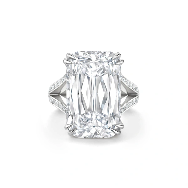 Boodles Ashoka Split Shoulder Diamond Platinum Ring | Fine Rings | Coveti