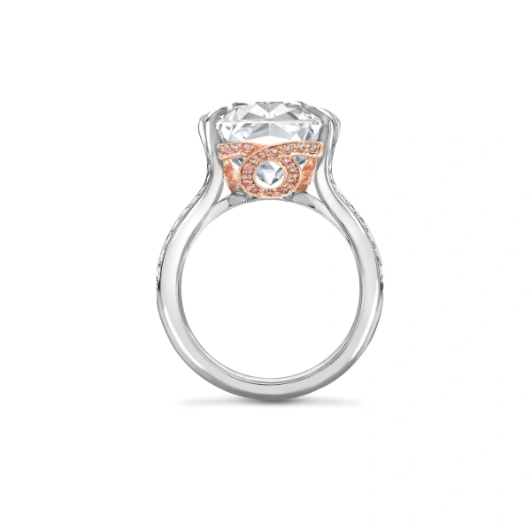 Boodles Ashoka Split Shoulder Diamond Platinum Ring | Fine Rings | Coveti