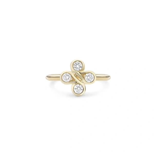 Boodles Be Boodles Classic Motif Yellow Gold Ring | Fine Rings | Coveti