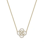 Boodles Be Boodles Double Motif Yellow Gold Pendant | Fine Necklaces | Coveti