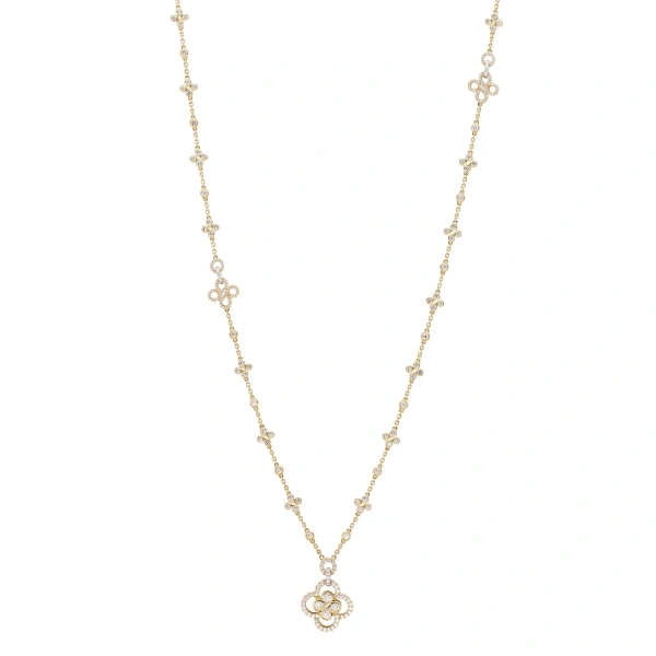 Boodles Be Boodles Long Yellow Gold Necklace | Fine Necklaces | Coveti