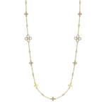 Boodles Be Boodles Medium Long Motif Yellow Gold Diamond Necklace | Fine Necklaces | Coveti