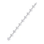 Boodles Be Boodles Mega Platinum Diamond Bracelet | Fine Bracelets | Coveti