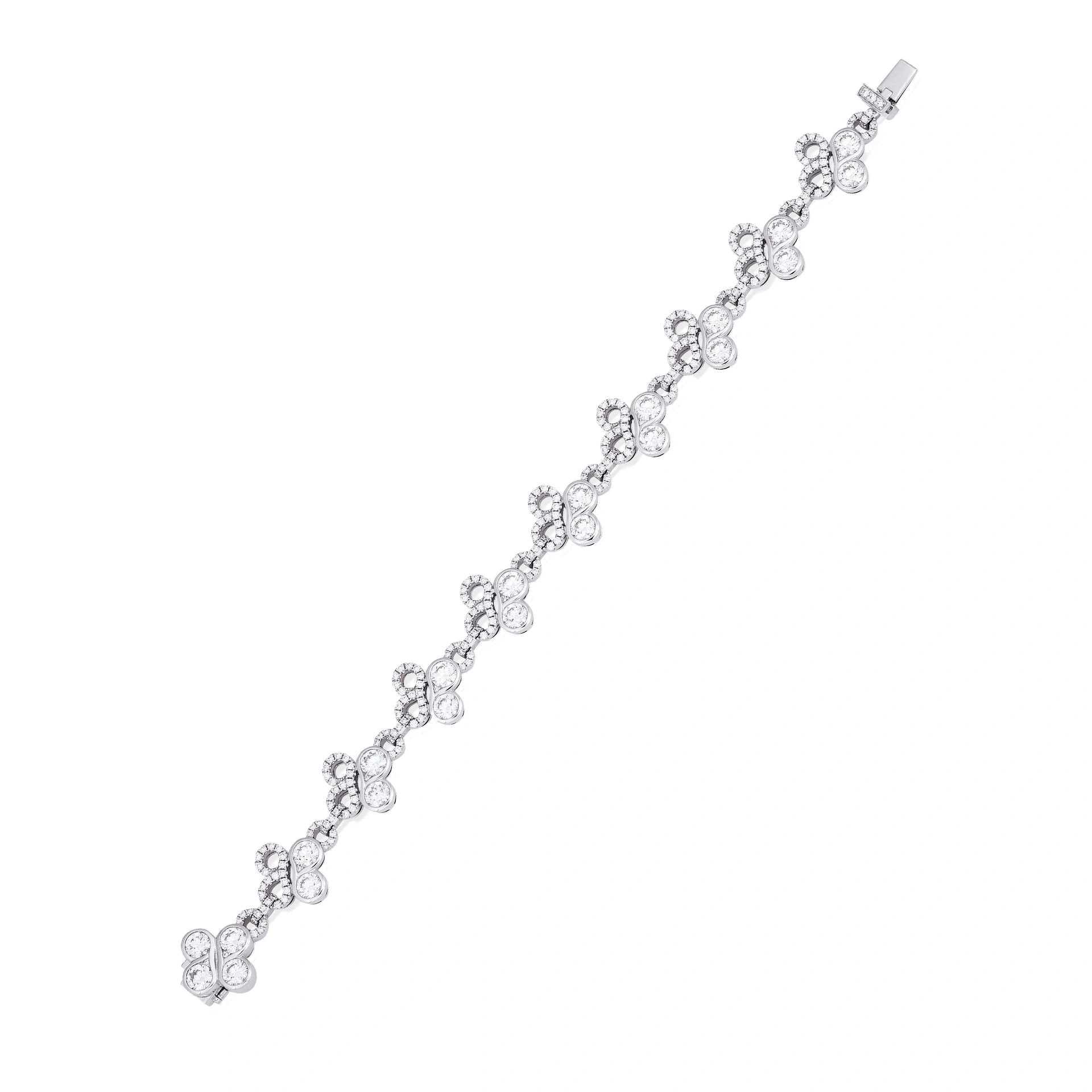 Boodles Be Boodles Mega Platinum Diamond Bracelet Boodles Be Boodles Mega Platinum Diamond Bracelet | Fine Bracelets | Coveti