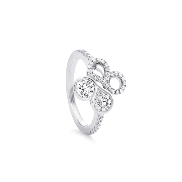 Boodles Be Boodles Motif Diamond Ring, Ref. 0922000KDCO-I | Fine Rings | Coveti