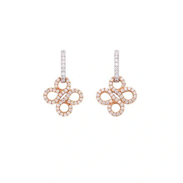 Boodles Be Boodles Open Diamond Drop Earrings | Fine Earrings | Coveti