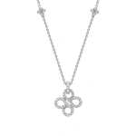 Boodles Be Boodles Pavé White Gold Pendant | Fine Necklaces | Coveti