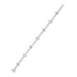 Boodles Be Boodles Platinum Diamond Bracelet | Fine Bracelets | Coveti