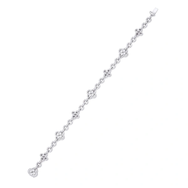 Boodles Be Boodles Platinum Diamond Bracelet | Fine Bracelets | Coveti