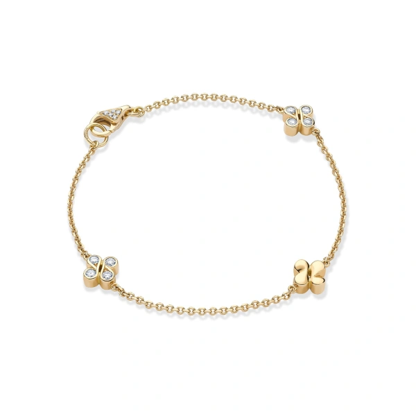 Boodles Be Boodles Triple Charm Bracelet | Fine Bracelets | Coveti