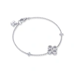 Boodles Be Boodles White Gold Charm Bracelet | Fine Bracelets | Coveti