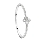 Boodles Be Boodles White Gold Diamond Bangle | Fine Bracelets | Coveti