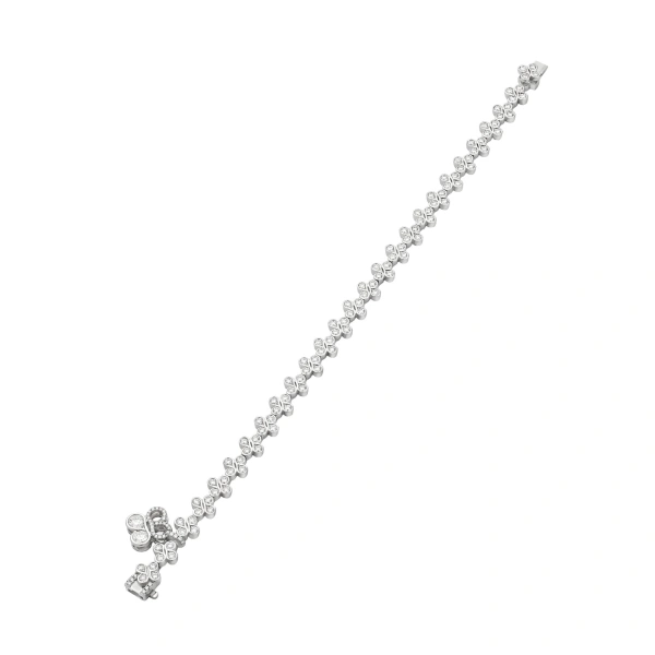 Boodles Be Boodles White Gold Diamond Bracelet | Fine Bracelets | Coveti
