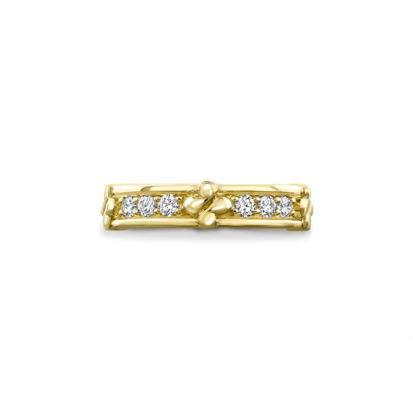 Boodles Be Boodles Yellow Gold Diamond Wedding Ring | Fine Rings | Coveti