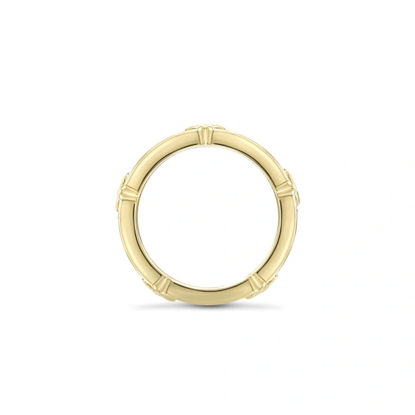 Boodles Be Boodles Yellow Gold Diamond Wedding Ring | Fine Rings | Coveti