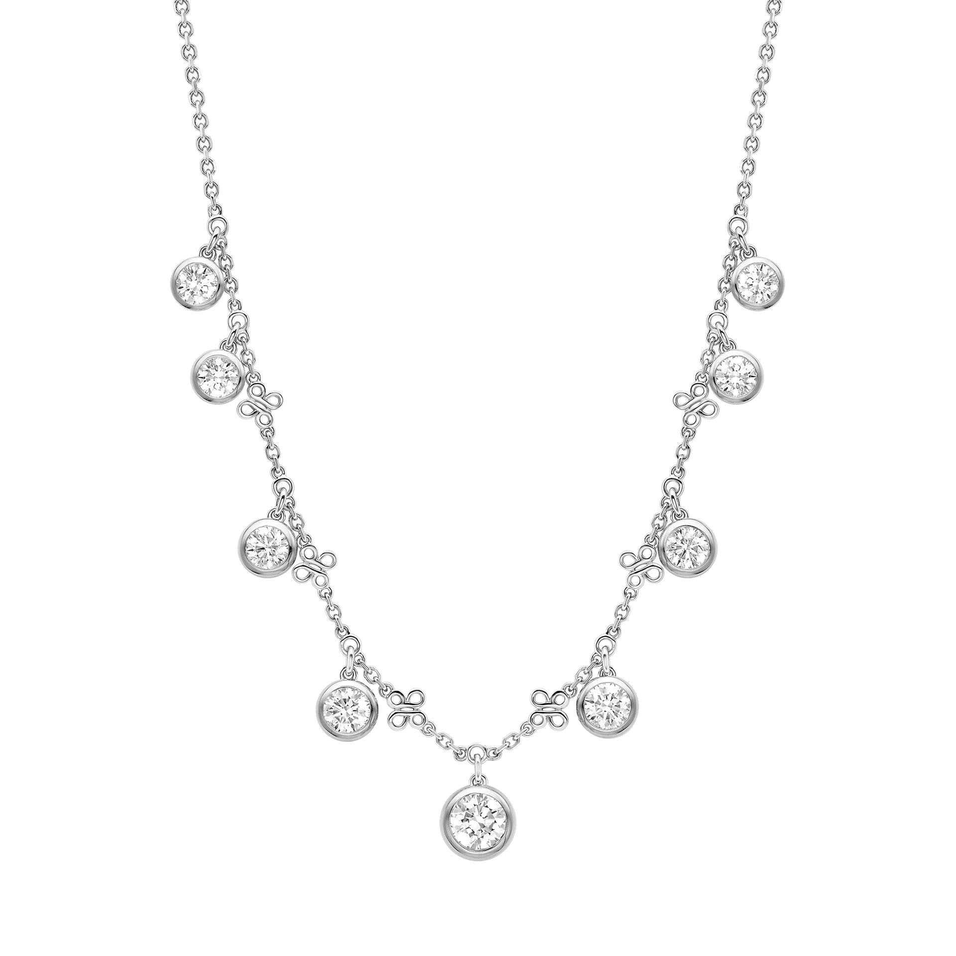 Boodles Beach Large Platinum Diamond Necklace Boodles Beach Large Platinum Diamond Necklace | Fine Necklaces | Coveti
